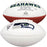 Kenneth Walker III Autographed Seattle Seahawks White Logo Football Beckett BAS Witness Stock #208157