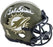 Bob Griese Autographed Miami Dolphins Salute to Service Army Green Speed Mini Helmet Beckett BAS Witness Stock #220466