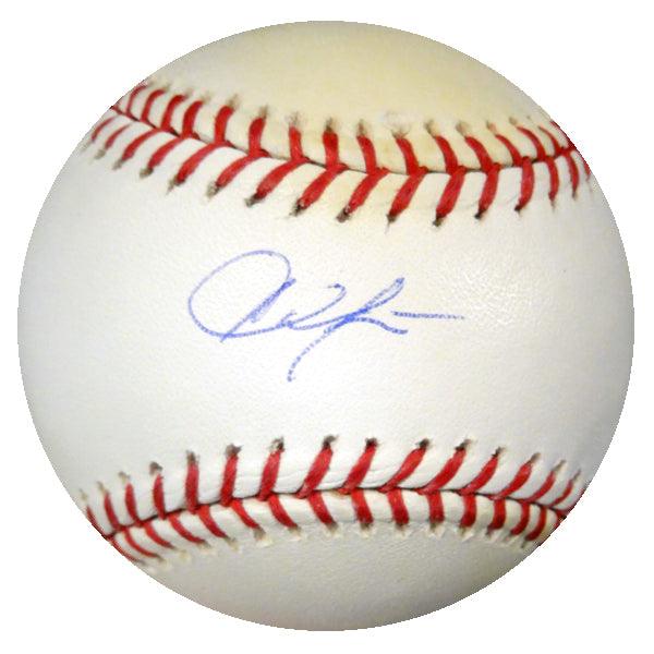 Austin Jackson Autographed Official MLB Baseball Chicago White Sox MLB Holo #LH254476 - RSA