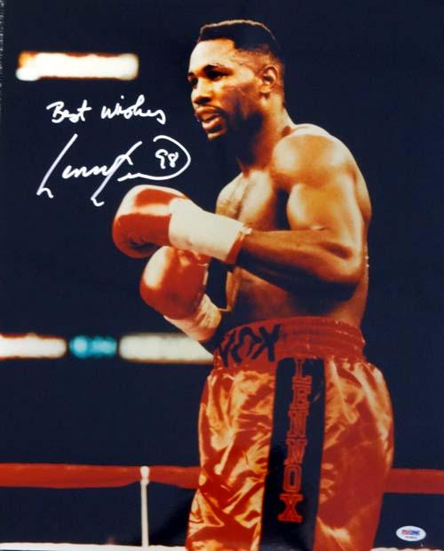 Lennox Lewis Autographed 16x20 Photo PSA/DNA #T14812 - RSA