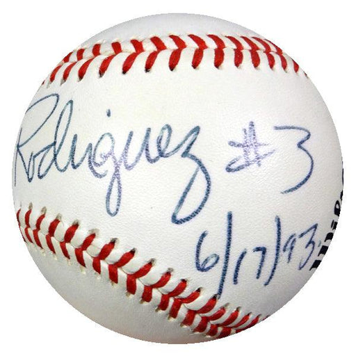 Alex Rodriguez Autographed Wilson FSL Baseball Seattle Mariners, New York Yankees "6/17/93" PSA/DNA #S02837 - RSA