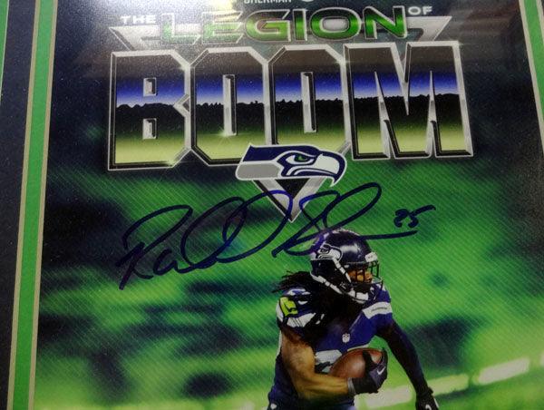 Richard Sherman Autographed Framed 8x10 Photo Seattle Seahawks RS Holo Stock #90585 - RSA