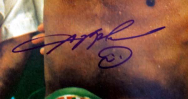 Sugar Ray Leonard Autographed Magazine Poster Photo PSA/DNA #T19758 - RSA