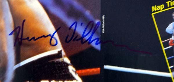 Mike Tyson & Henry Tillman Autographed Magazine Poster Photo Vintage PSA/DNA #T19763 - RSA