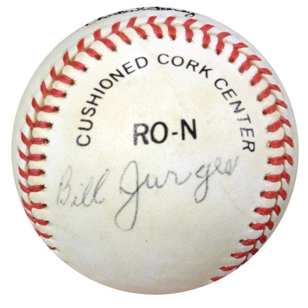 Bill Jurges Autographed Official NL Baseball Chicago Cubs, New York Giants PSA/DNA #Z80099 - RSA