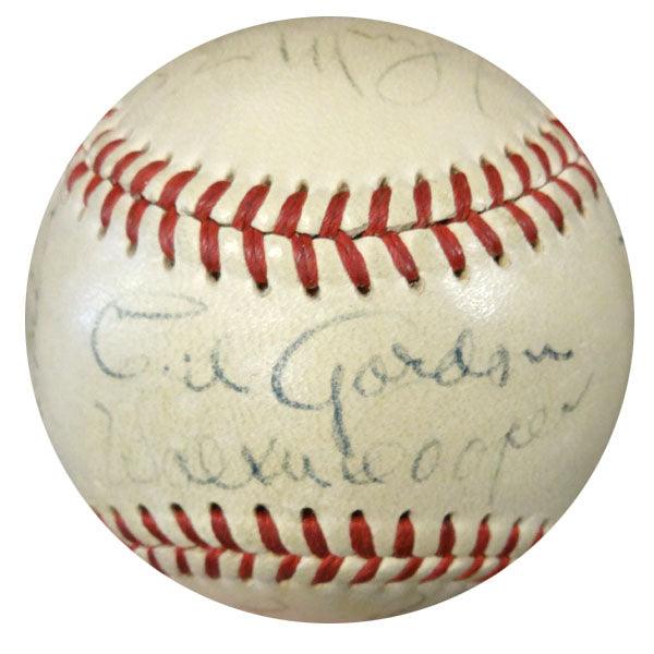 1948 New York Giants Autographed Official NL Baseball With 19 Signatures Including Johnny Mize PSA/DNA #W06937 - RSA