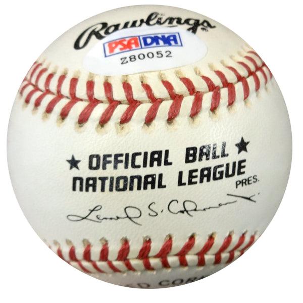 Morrie Martin Autographed Official NL Baseball Brooklyn Dodgers PSA/DNA #Z80052 - RSA