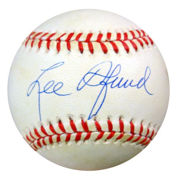 Lee Pfund Autographed Official NL Baseball Brooklyn Dodgers PSA/DNA #U58372 - RSA
