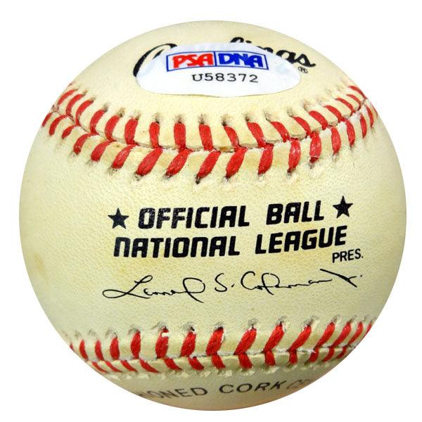 Lee Pfund Autographed Official NL Baseball Brooklyn Dodgers PSA/DNA #U58372 - RSA