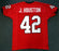 Georgia Bulldogs Justin Houston Autographed Red Jersey PSA/DNA Stock #81760 - RSA