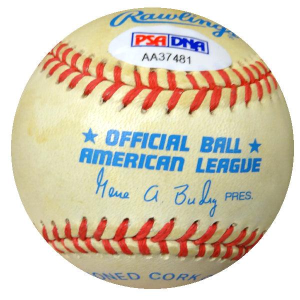 Billy Hoeft Autographed Official AL Baseball Detroit Tigers PSA/DNA #AA37481 - RSA