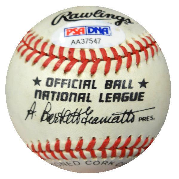 Ewell Blackwell Autographed Official NL Baseball New York Yankees, Cincinnati Reds PSA/DNA #AA37547 - RSA