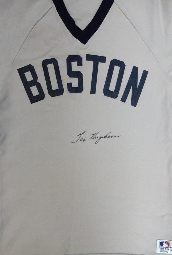 Boston Red Sox Tex Hughson Autographed Gray Jersey PSA/DNA #W07517 - RSA