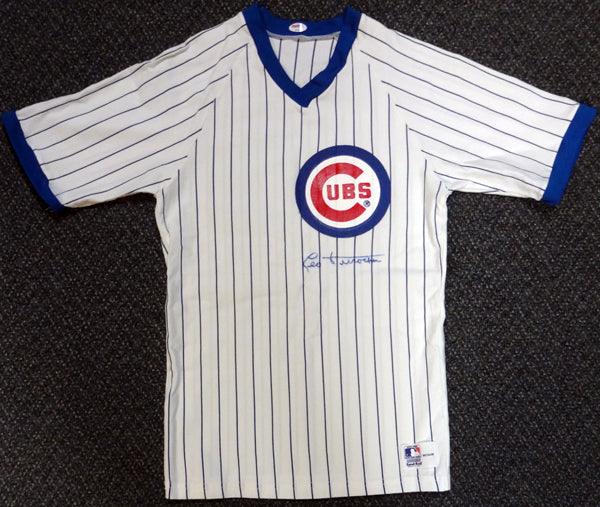 Chicago Cubs Leo Durocher Autographed White Jersey PSA/DNA #V09866 - RSA