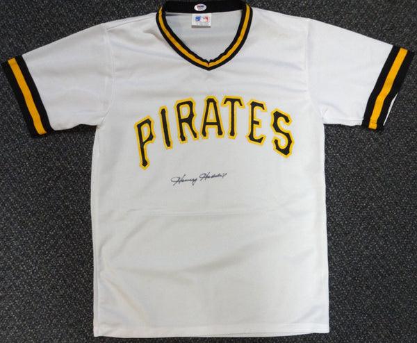 Mil Pittsburgh Pirates Harvey Haddix Autographed Gray Jersey PSA/DNA #W20901