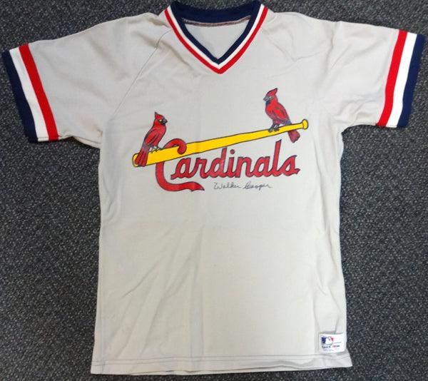 St. Louis Cardinals Walker Cooper Autographed Gray Jersey PSA/DNA #W07519 - RSA