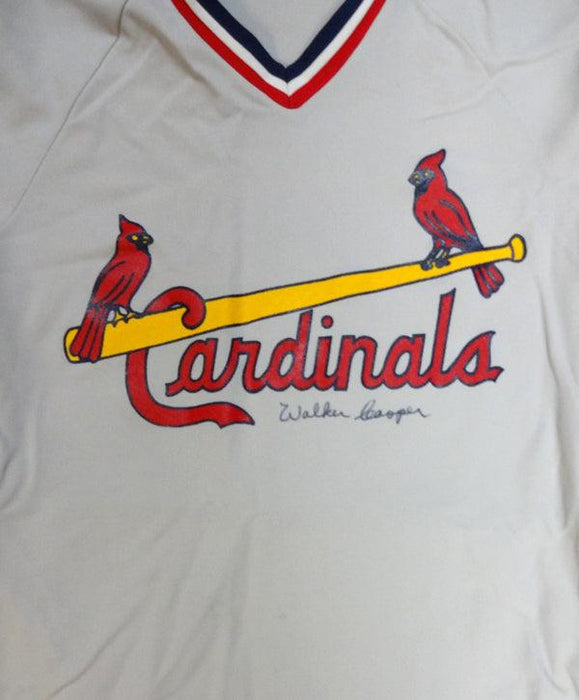 St. Louis Cardinals Walker Cooper Autographed Gray Jersey PSA/DNA #W07519 - RSA
