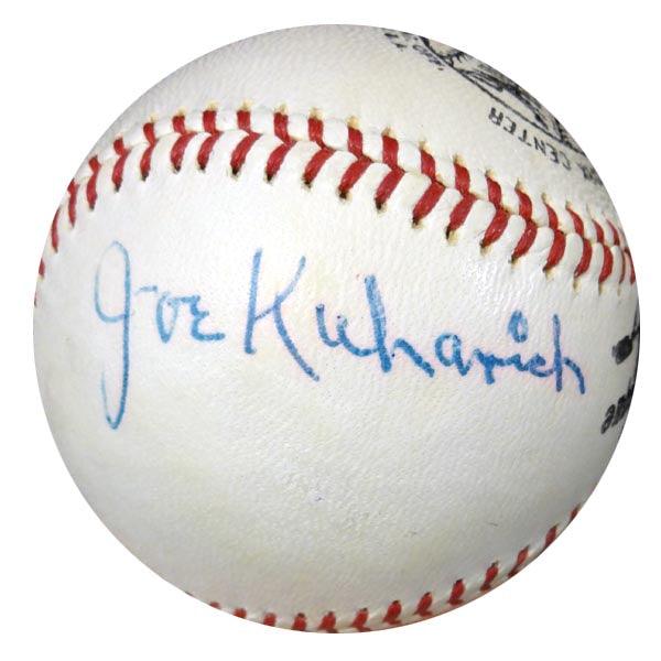 Joseph Joe Kuharich Autographed Official NL Giles Baseball Notre Dame Fighting Irish PSA/DNA #W05063 - RSA