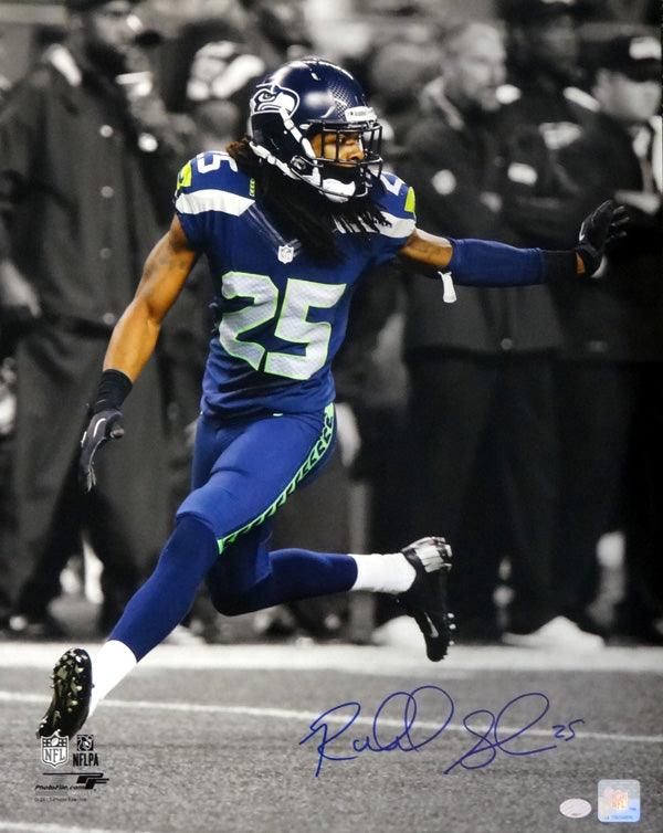 Richard Sherman Autographed 16x20 Photo Seattle Seahawks RS Holo Stock #74076 - RSA