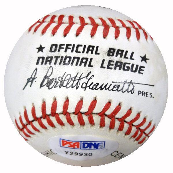 Jim Spencer Autographed Official NL Baseball 1978 New York Yankees PSA/DNA #Y29930 - RSA
