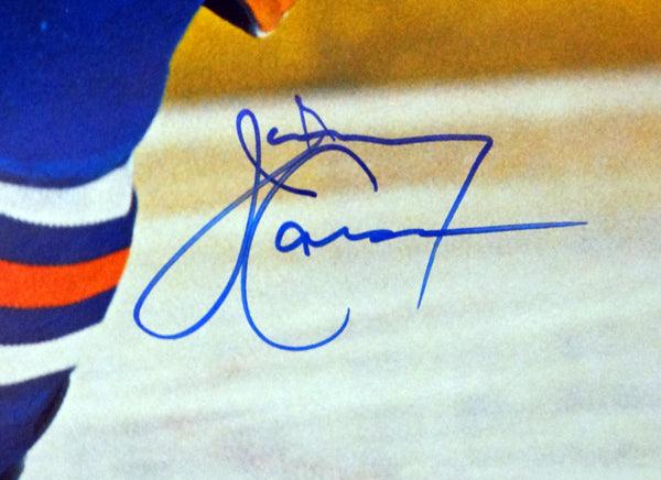 Jimmy Carson Autographed Magazine Poster Photo Edmonton Oilers PSA/DNA #U93725 - RSA