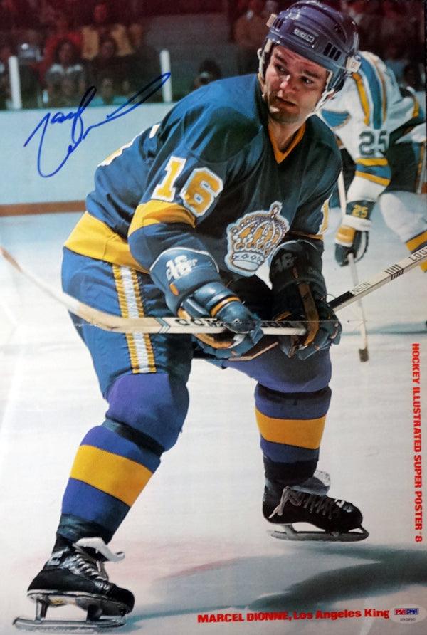 Marcel Dionne Autographed Magazine Poster Photo Los Angeles Kings PSA/DNA #U93890 - RSA