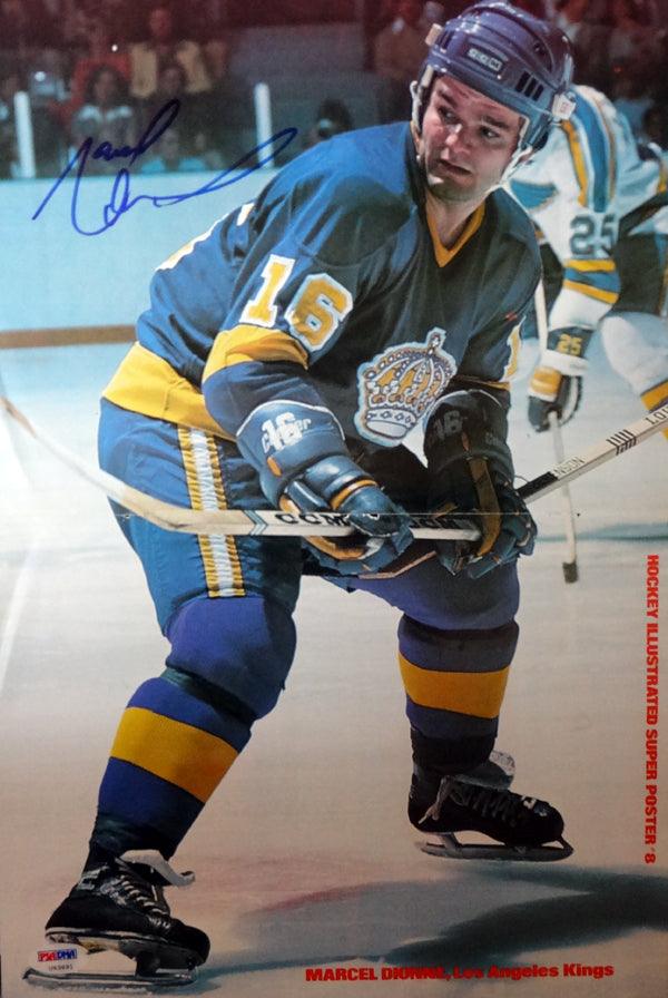 Marcel Dionne Autographed Magazine Poster Photo Los Angeles Kings PSA/DNA #U93891 - RSA