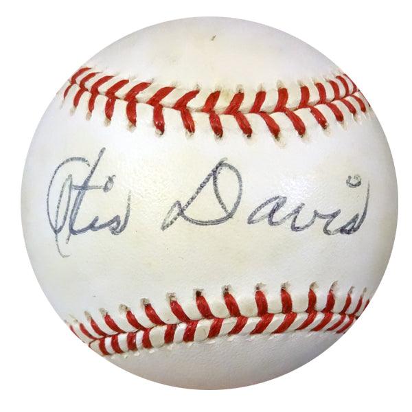 Otis Davis Autographed Official NL Baseball Brooklyn Dodgers PSA/DNA #Z33297 - RSA