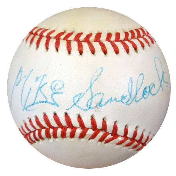 Mike Sandlock Autographed Official NL Baseball Brooklyn Dodgers PSA/DNA #Z33299 - RSA