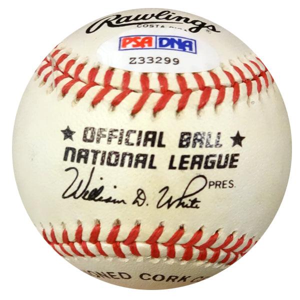Mike Sandlock Autographed Official NL Baseball Brooklyn Dodgers PSA/DNA #Z33299 - RSA
