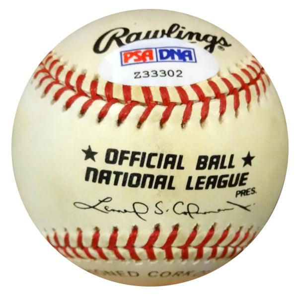 Paul Minner Autographed Official NL Baseball Brooklyn Dodgers PSA/DNA #Z33302 - RSA