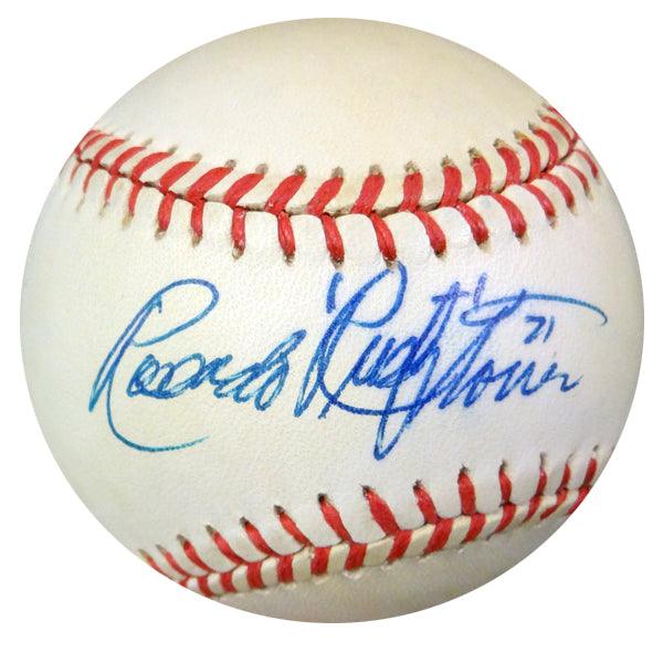 Rusty Torres Autographed Official AL Baseball Cleveland Indians, Angels PSA/DNA #Z33322 - RSA