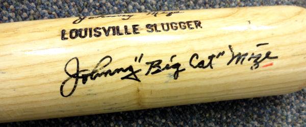 Johnny "Big Cat" Mize Autographed Louisville Slugger Bat New York Yankees PSA/DNA #X58177 - RSA