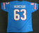 Houston Oilers Mike Munchak Autographed Blue Jersey "HOF 2001" PSA/DNA Stock #99428 - RSA