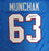 Houston Oilers Mike Munchak Autographed Blue Jersey "HOF 2001" PSA/DNA Stock #99428 - RSA