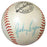 Hank Aaron & Johnny Logan Autographed Baseball 1950's Vintage Signature PSA/DNA #I88281 - RSA