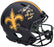 Drew Brees Autographed New Orleans Saints Eclipse Black Full Size Authentic Speed Helmet "SB XLIV MVP" Beckett BAS Witness Stock #207225 - RSA