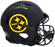 Kenny Pickett Autographed Pittsburgh Steelers Eclipse Black Full Size Authentic Speed Helmet Beckett BAS Witness Stock #207231 - RSA