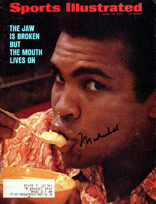 Muhammad Ali Autographed Sports Illustrated Magazine Vintage PSA/DNA #E34591 - RSA