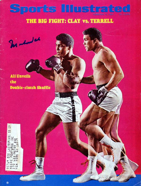 Muhammad Ali Autographed Sports Illustrated Magazine Vintage PSA/DNA #E50934 - RSA