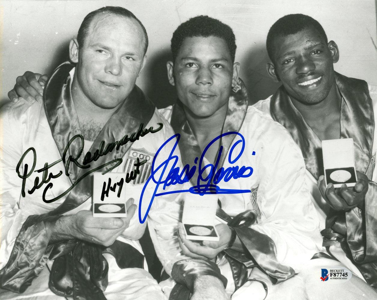 Jose Torres & Pete Rademacher Autographed 8x10 Photo Beckett BAS #F87745 - RSA