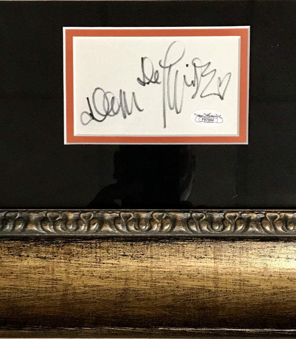 Dom Deluise Signed Framed Autograph Display as Captain Koas from The Cannonball Run (JSA F87884) - RSA