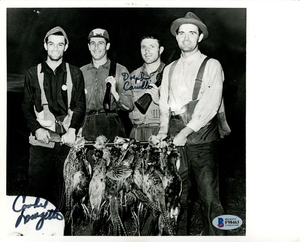 Cookie Lavagetto & Dolph Camilli Autographed 8x10 Photo Brooklyn Dodgers Beckett BAS #F98463 - RSA