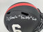 Devonta Smith Autographed Alabama Crimson Tide Eclipse Black Full Size Replica Speed Helmet "Smitty" Beckett BAS Stock #191974 - RSA