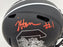 Jaycee Horn Autographed South Carolina Gamecocks Eclipse Black Replica Speed Full Size Helmet On Top Beckett BAS Stock #190013 - RSA