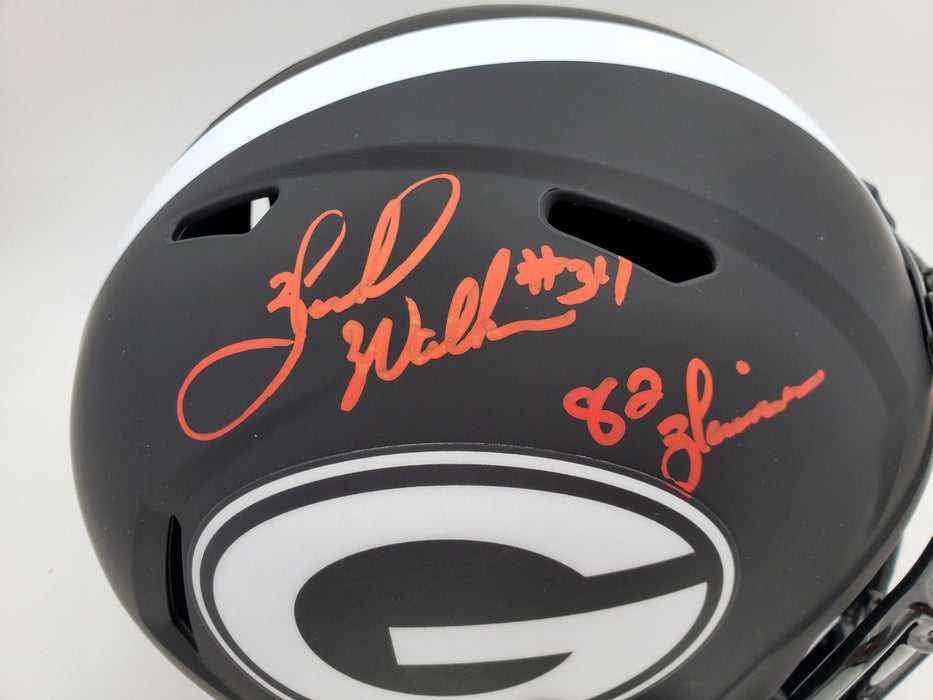 Herschel Walker Autographed Georgia Bulldogs Eclipse Black Full Size Speed Replica Helmet "82 Heisman" Beckett BAS Stock #185884 - RSA