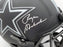 Roger Staubach Autographed Eclipse Black Dallas Cowboys Full Size Authentic Speed Helmet Beckett BAS Stock #185834 - RSA