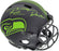 Russell Wilson Autographed Seattle Seahawks Eclipse Black Full Size Speed Authentic Helmet "DangeRuss" LE #/12 RW Holo & Beckett BAS Stock #182293 - RSA