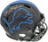Barry Sanders Autographed Detroit Lions Black Eclipse Full Size Speed Authentic Helmet Beckett BAS Stock #177665 - RSA