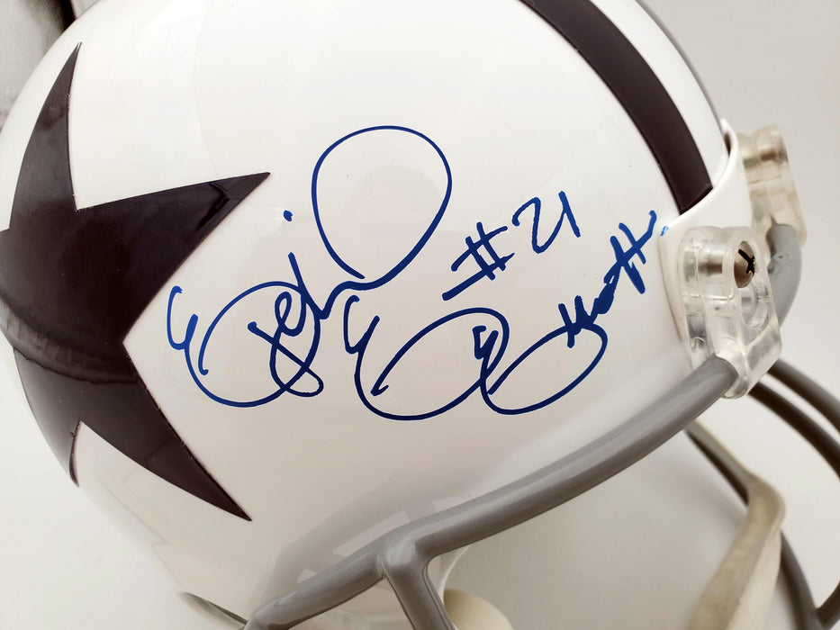 Ezekiel Elliott Autographed Dallas Cowboys Thanksgiving Full Size Repl — RSA
